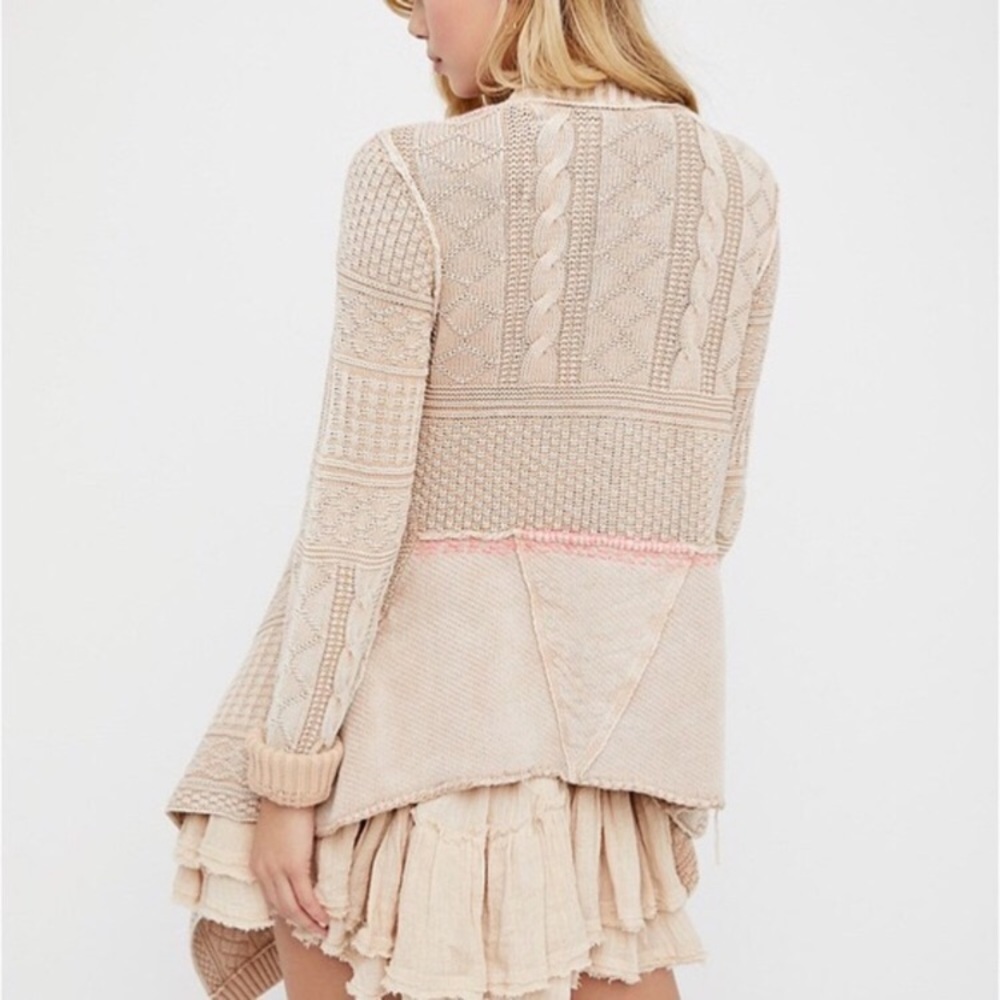 Free People All Washed Up Cardigan NWT - Picture 2 of 7